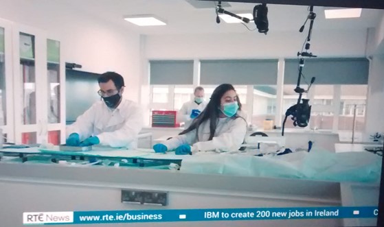 Featured on RTE News: Working on advanced stroke models in the lab at CERENOVUS.