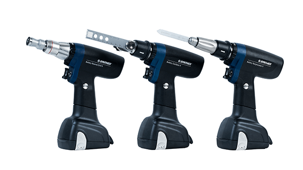 Three Battery Power Line II handpieces