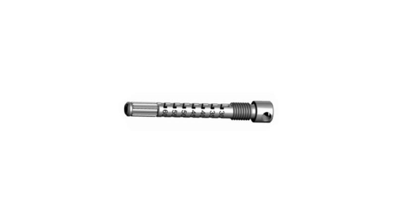 stylet depth adjustor for percutaneous pedicle screw placement